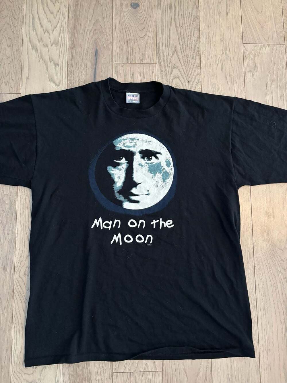 Vintage 1999 Man on the Moon Movie Promo T-Shirt XL